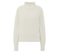 Women's Relaxed Turtle Neck Knit Pullover QS Blanc 2XL
