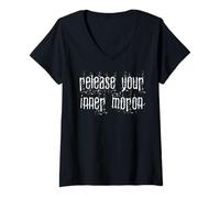 Women's Release The Inner Moron V-Neck T-Shirt