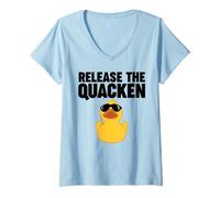 Women's Release The QUACKEN V-Neck T-Shirt