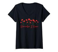 Women's Remember & Honor V-Neck T-Shirt