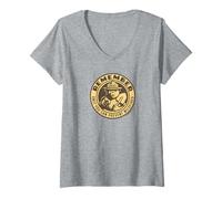Women's Remember Only You Vintage Smokey Bear Officially Licensed V-Neck T-Shirt