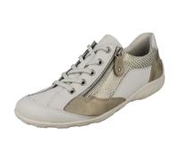Remonte R3410 Womens Casual Lace-Up Casual-White