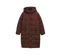 Women's removable hooded down jacket Tom Tailor Marron XS