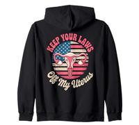 Women's Reproductive Rights Feminist Zip Hoodie