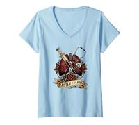 Women's Respiratory Therapist Master of the ABG Tattoo RT RRT CRT V-Neck T-Shirt