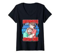 Women's Restorative Justice Week V-Neck T-Shirt