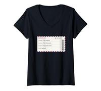 Women's Retired Teacher Boarding Pass The Legend School Retirement V-Neck T-Shirt