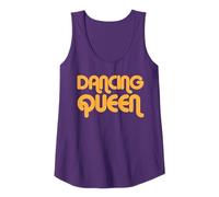 Womens Retro Dancing Queen Vintage Dancing 70s Tank Top