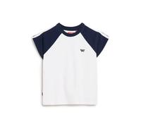 Women's retro logo t-shirt Superdry Essential Blanc S