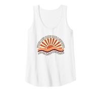 Womens Retro Summer Beach Dog Mom Gift Sandy Paws Tiny Hands Tank Top