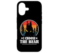 Womens Retro Vintage This Is Why I Choose The Bear Case for iPhone 17