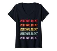 Women's Revenue Agent V-Neck T-Shirt
