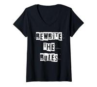 Women's Rewrite the Rules V-Neck T-Shirt