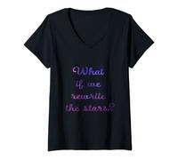 Womens Rewrite the Stars Shirt for a Showman V-Neck T-Shirt
