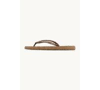 Women's Rhinestone Flip-Flops Ilse Jacobsen Hornbæk Marron 41