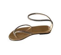 Women's Rhinestone Flip Flops UK Clearance Ladies Flat Slip On Sandals Sparkly Sling Back Shoes Open Toe Sandal Diamante Casual Sandals Slippers Summer Beach Shoe Strappy Sandals Slides Non-Slip