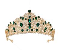 Womens Rhinestones Geometric Bridal Tiaras Crown Pageant Prom Birthday Party Hair Accessories TS-J3211GEN8
