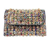 Women's Rhinestones Purses, Clutch Purse with Rhinestones for Women, Glittering Women's Purse in Luxury Design, Portable Soft Rhinestone Clutch Purse for Women, Girlfriend, Mother, Marriage, Colourful