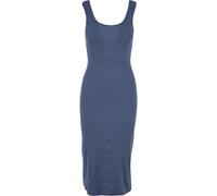 Women's ribbed dress Urban Classics Bleu 3XL