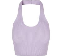 Women's ribbed knit cross-neck bodysuit Urban Classics GT Blanc 3XL