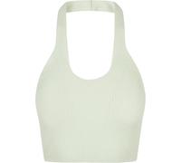 Women's ribbed knit cross-neck bodysuit Urban Classics GT Gris 3XL