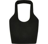 Women's ribbed knit cross-neck bodysuit Urban Classics GT Noir 4XL
