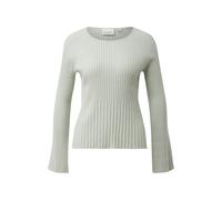 Women's Ribbed Knit Round Neck Sweater COMMA Vert 38