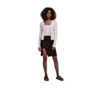 Women's ribbed knit short cardigan Urban Classics GT Violet 5XL