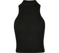 Women's ribbed knit short turtleneck bodysuit Urban Classics GT Noir 3XL