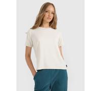 Women's ribbed knit t-shirt with modal 4F 4FRAW25TTSHF3282-12S