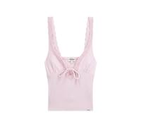 Women's Ribbed Lace Tank Top Guess Rose M