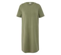 Women's Ribbed Round Neck Mixed Modal Dress s.Oliver Vert 36