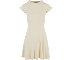 Women's ribbed skater dress Urban Classics Blanc 5XL