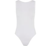 Women's ribbed tank bodysuit Urban Classics Blanc XL