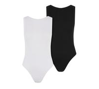 Women's ribbed tank bodysuit Urban Classics (x2) Blanc 3XL