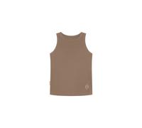 Women's ribbed tank top Cuera Active Marron XS
