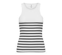 Women's ribbed tank top Only Kenya Blanc S