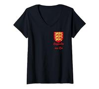 Womens Richard III - Loyalty Binds Me V-Neck T-Shirt