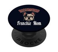 Womens Richmond Frenchie Mom Shirt French Bulldog Dog Lover PopSockets Adhesive PopGrip