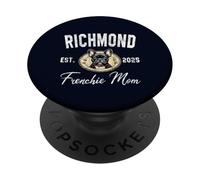 Womens Richmond Frenchie Mom Shirt French Bulldog Dog Lover PopSockets Adhesive PopGrip