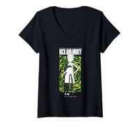 Womens Rick and Morty Merch Rick and Morty V-Neck T-Shirt
