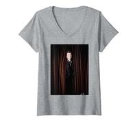 Women's Rick Astley Never Gonna Give You Up Singer 2010 V-Neck T-Shirt
