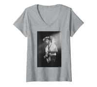 Womens Rick Parfitt Status Quo 1979 By Simon Fowler V-Neck T-Shirt