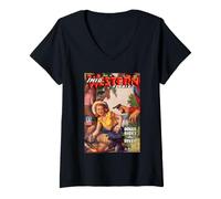 Women's Ride The River V-Neck T-Shirt