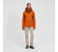Women's Ridge-Seeker Gore-Tex Waterproof Jacket - Orange/Brown
