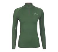 My LeMieux Base Layer in Hunter Green with Thermal Regulating Fabric, Flat Lock Stitching Soft Seams & 360 Degree Stretch - UK 6