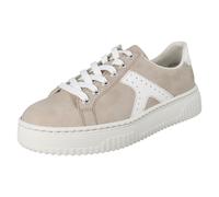 Womens Rieker Platform Lace Up Soft Insole Trainers With Side Zip "N9920"