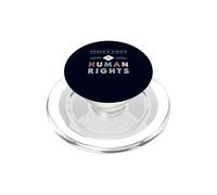 Womens Rights are Human Rights Feminism March Retro Graphics PopSockets PopGrip for MagSafe