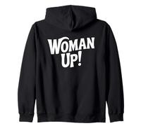 Womens Rights Female Feminist Feminism Quote Zip Hoodie