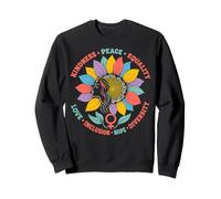 Women's Rights Love Kindness Peace Feminist Equality Sweatshirt